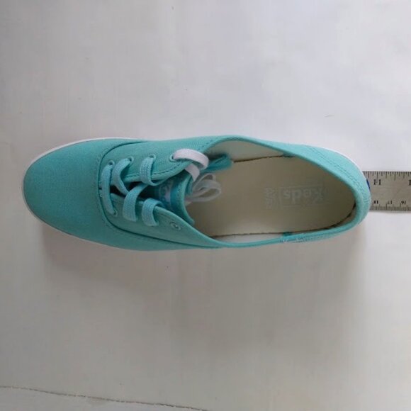 KEDS Women's Champion Core Canvas Shoes Aqua Size 9 - Picture 12 of 12